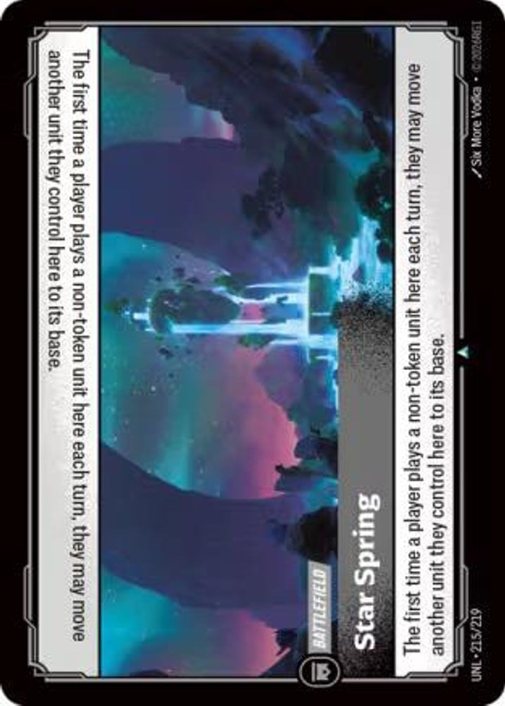 Star Spring 215/219 Uncommon Unleashed