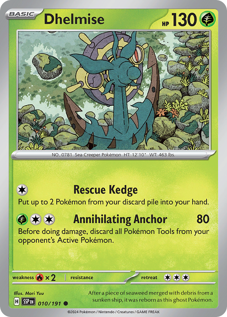 Dhelmise 010/191 Common Surging Sparks