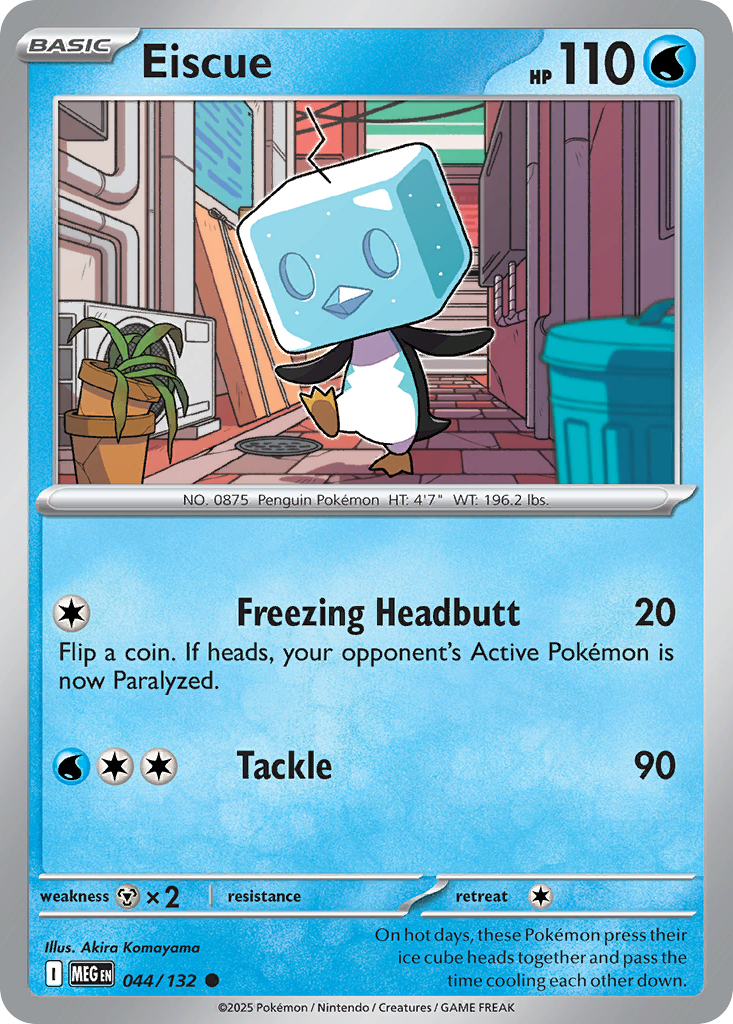 Eiscue 044/132 Common Mega Evolution