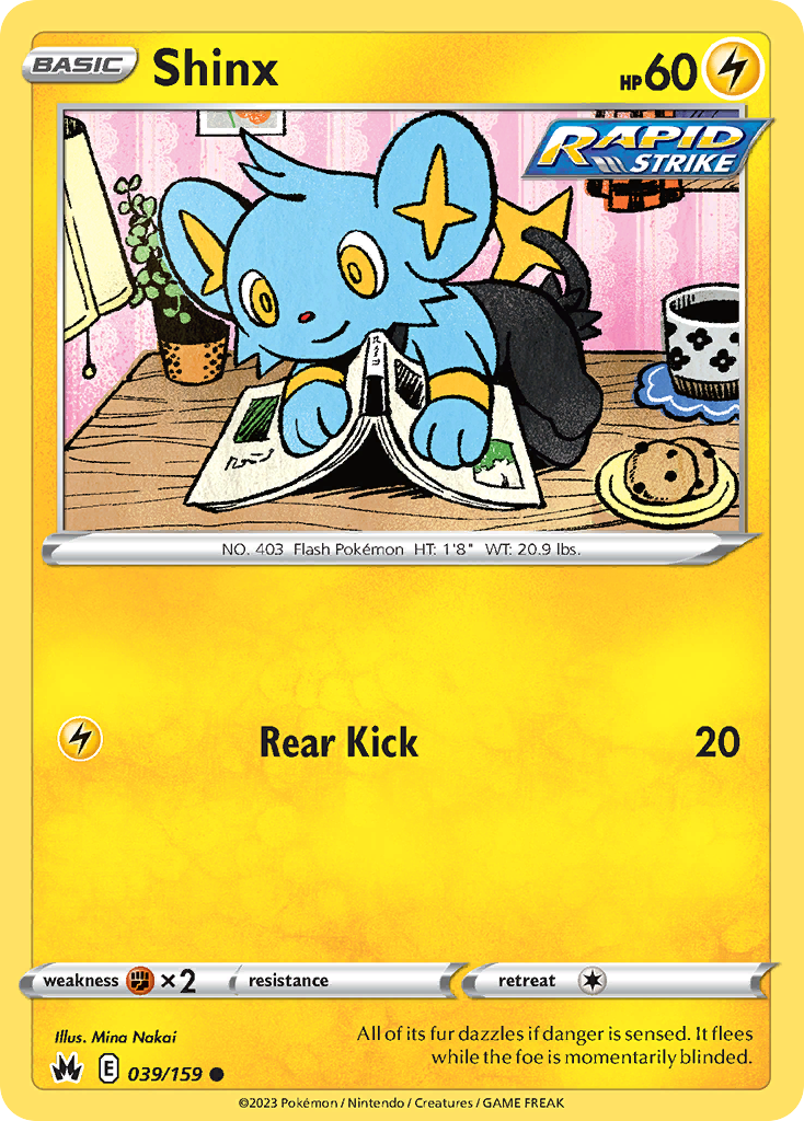 Shinx 039/159 Common Crown Zenith