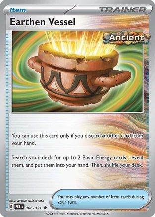 Earthen Vessel 106/131 Uncommon Prismatic Evolutions