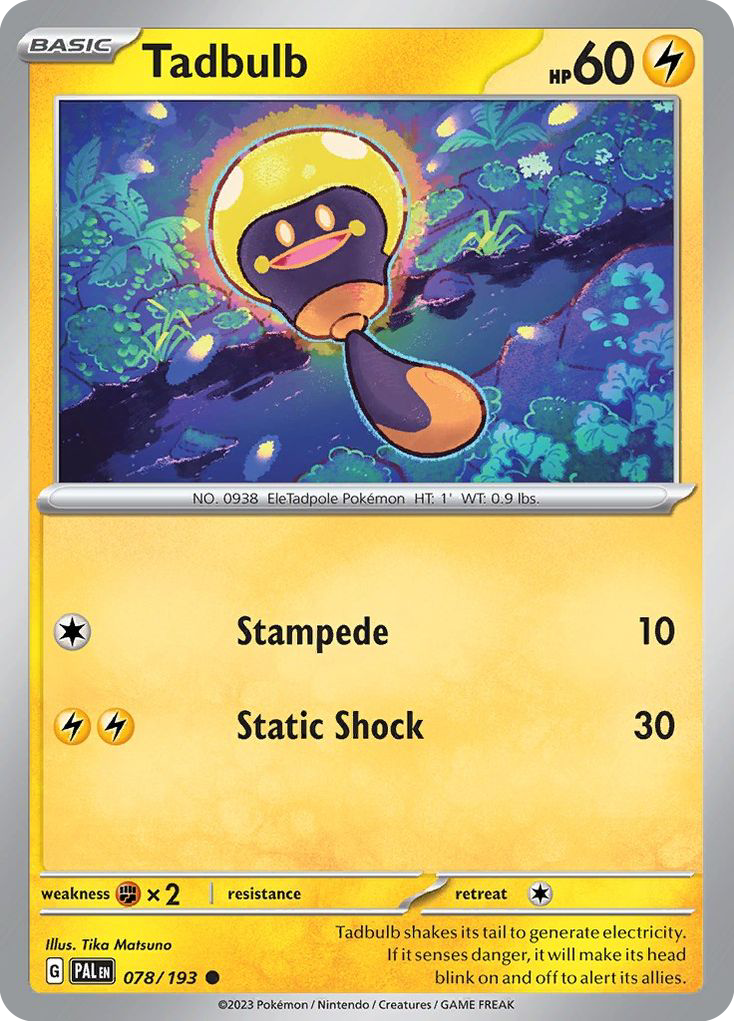 Tadbulb 078/193 Common Paldea Evolved