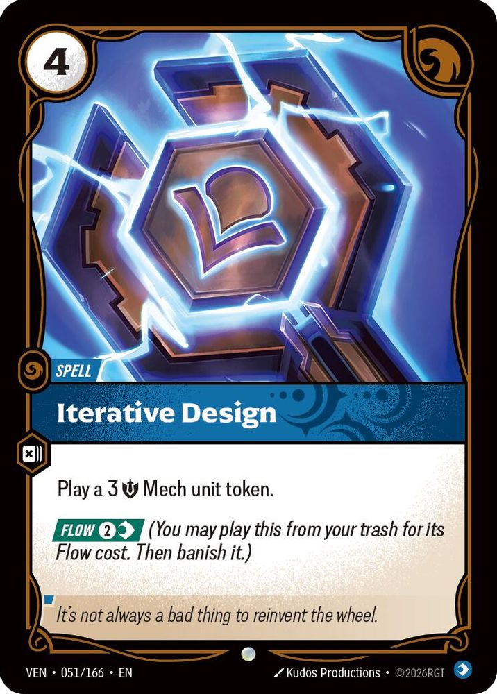 Iterative Design 051/166 Common Vendetta Foil