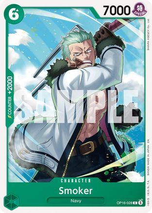 Smoker OP16-028 Common The Time of Battle
