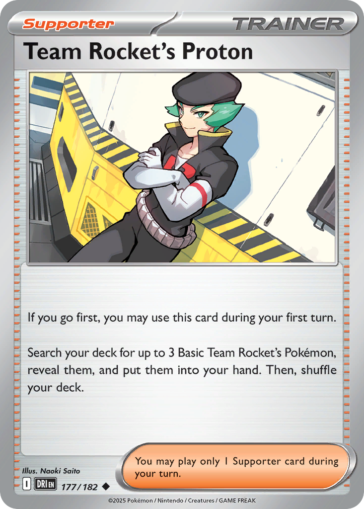 Team Rocket's Proton 177/182 Uncommon Destined Rivals