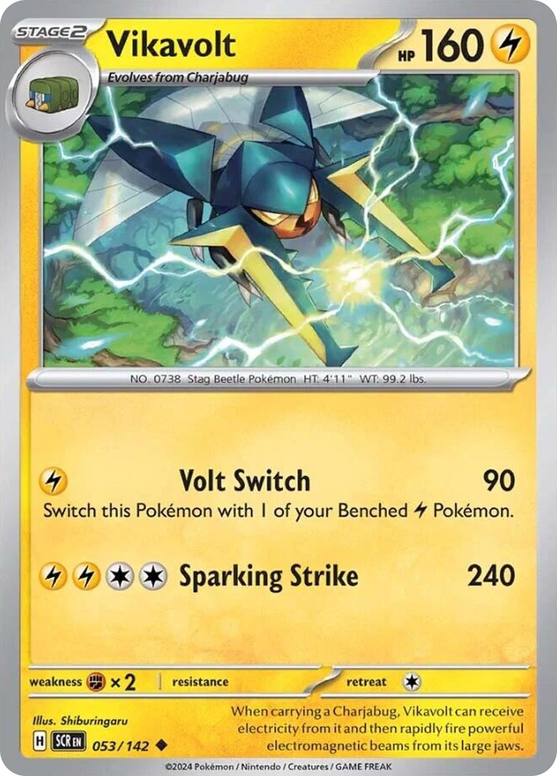 Vikavolt 53/142 Uncommon Stellar Crown