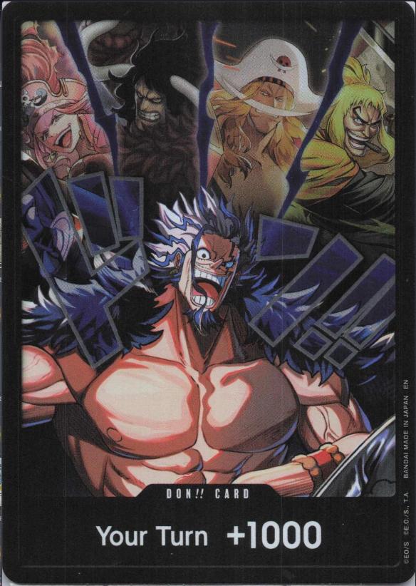 DON!! Card (Alternate Art) (Rocks) (The World's Strongest Warriors)