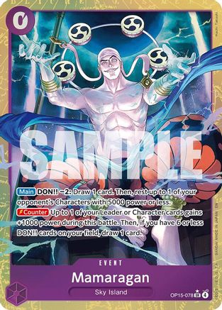Mamaragan (Alternate Art) OP15-078 Adventure on Kami's Island