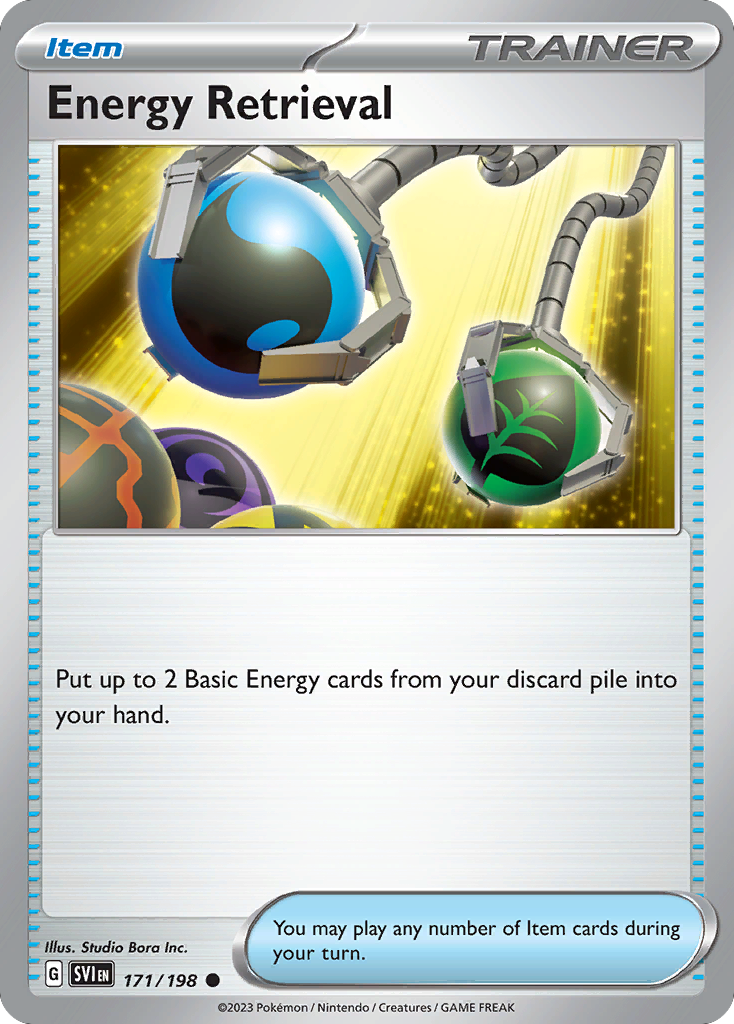 Energy Retrieval 171/198 Common Scarlet & Violet