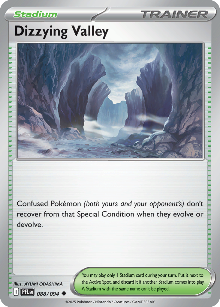 Dizzying Valley 088/094 Uncommon Phantasmal Flames