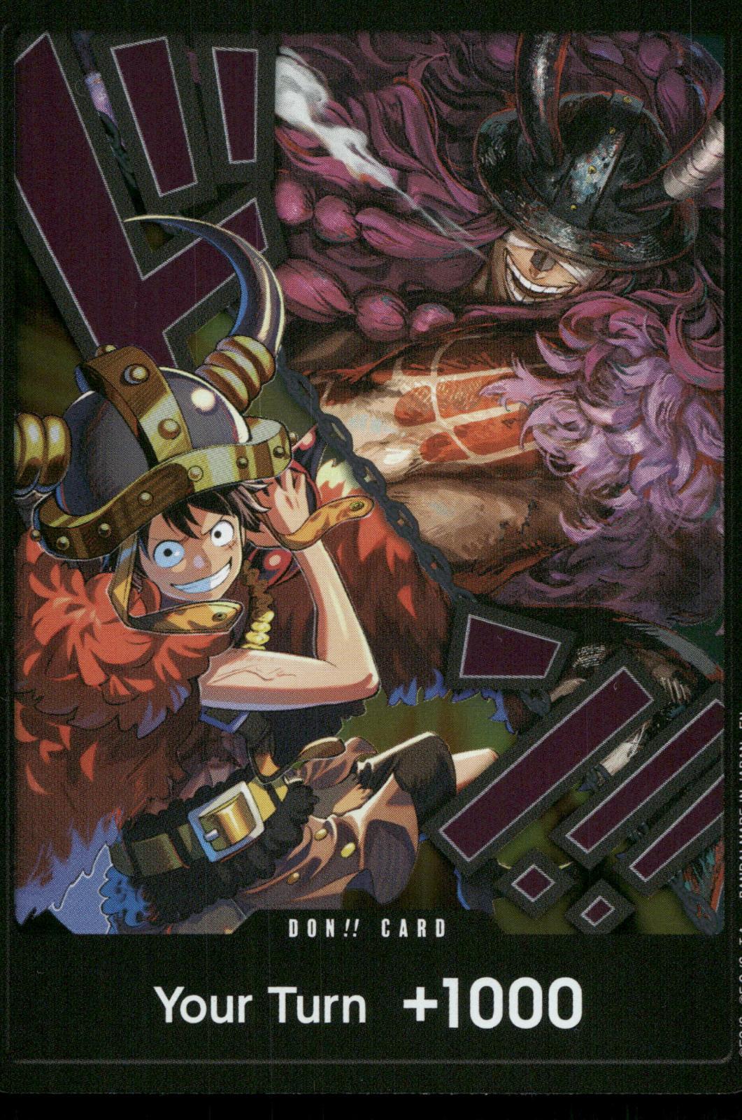 DON!! Card (Alternate Art) (Luffy and Loki) (The World's Strongest Warriors)