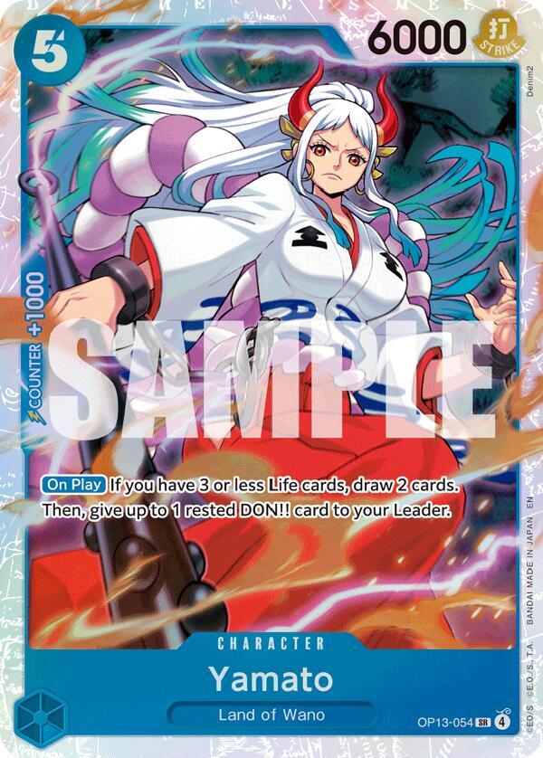 Yamato OP13-054 Super Rare Carrying On His Will Foil
