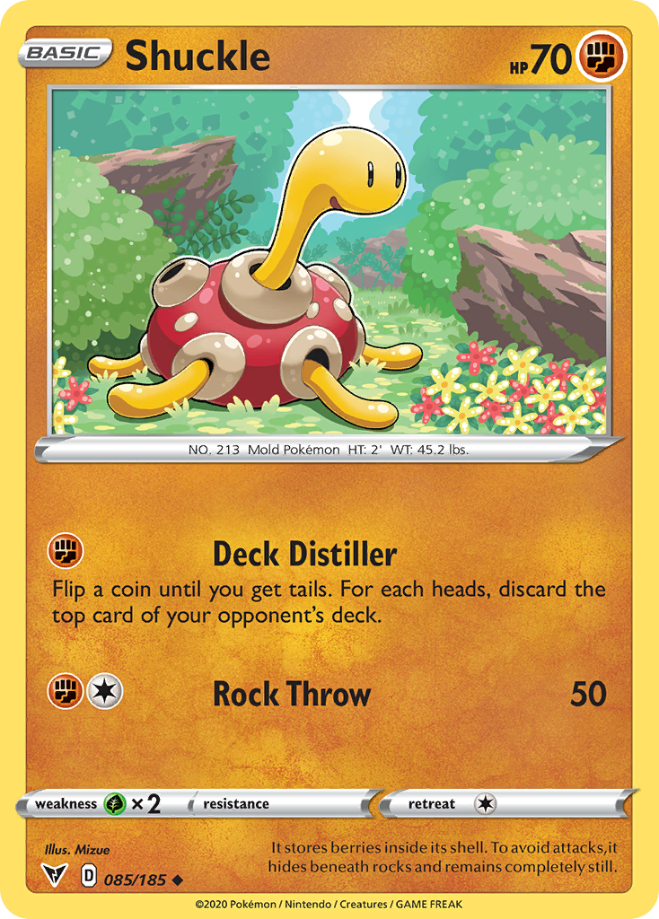 Shuckle 085/185 Uncommon Vivid Voltage