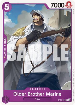 Older Brother Marine OP16-061 Common The Time of Battle