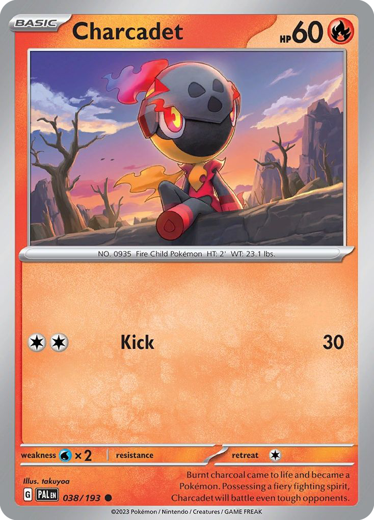 Charcadet 038/193 Common Paldea Evolved