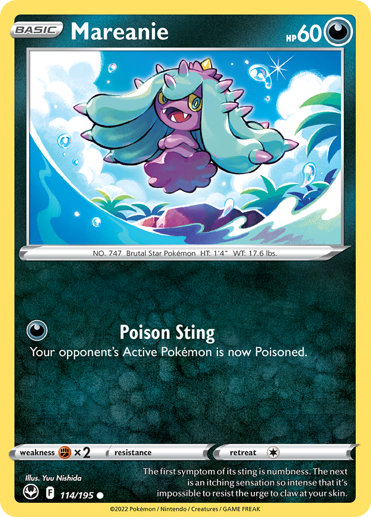 Mareanie 114/195 Common Silver Tempest