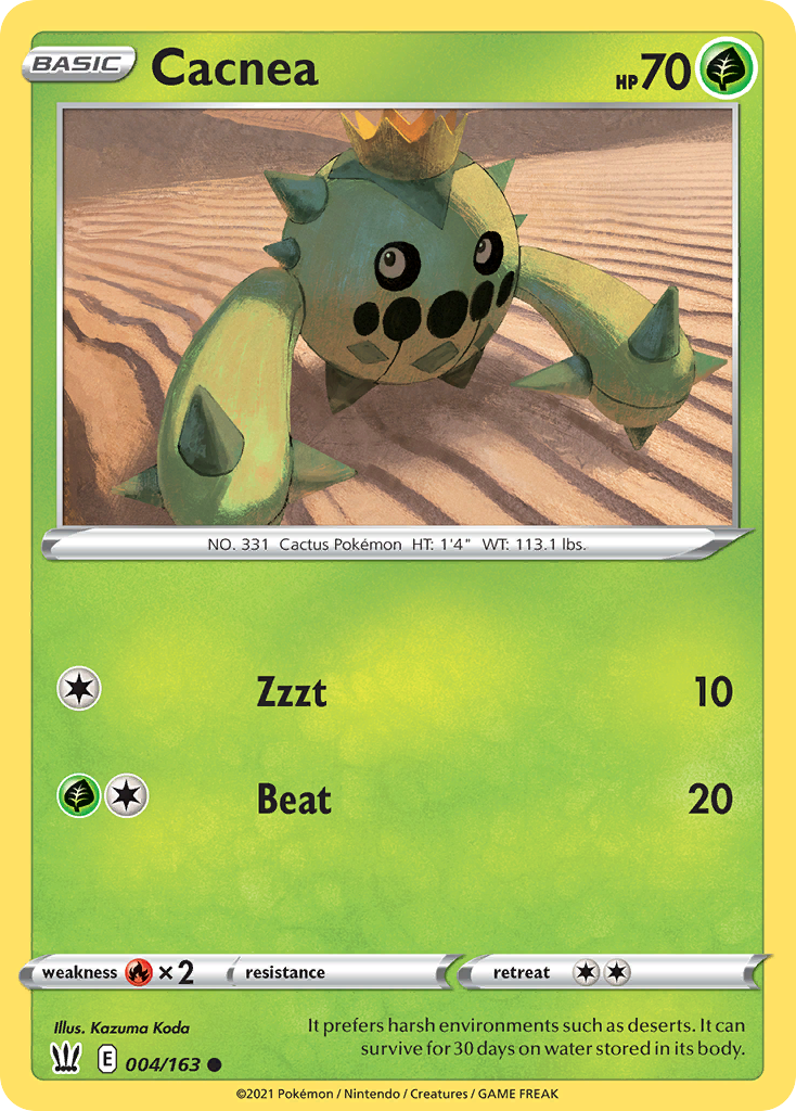 Cacnea 004/163 Common Battle Styles