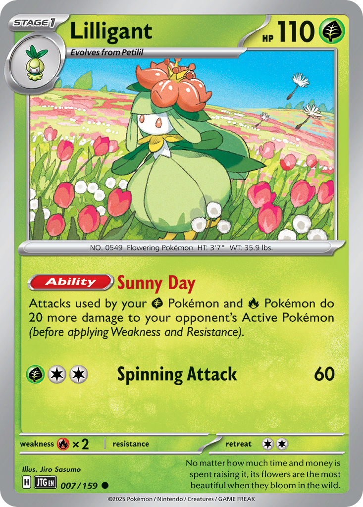 Lilligant 007/159 Common Journey Together Reverse Holo