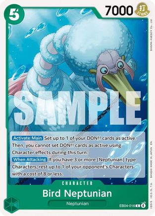 Bird Neptunian EB04-016 Common The Azure Sea's Seven