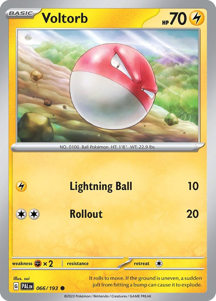 Voltorb 066/193 Common Paldea Evolved