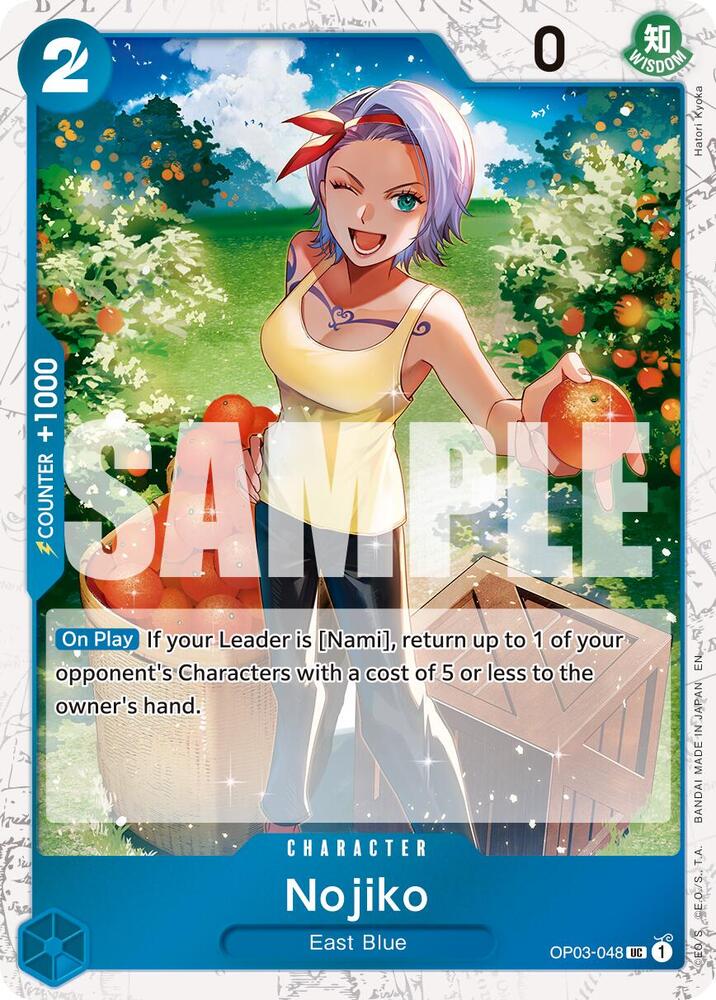 Nojiko (Pirate Foil) OP03-048 Premium Booster -The Best- Vol. 2