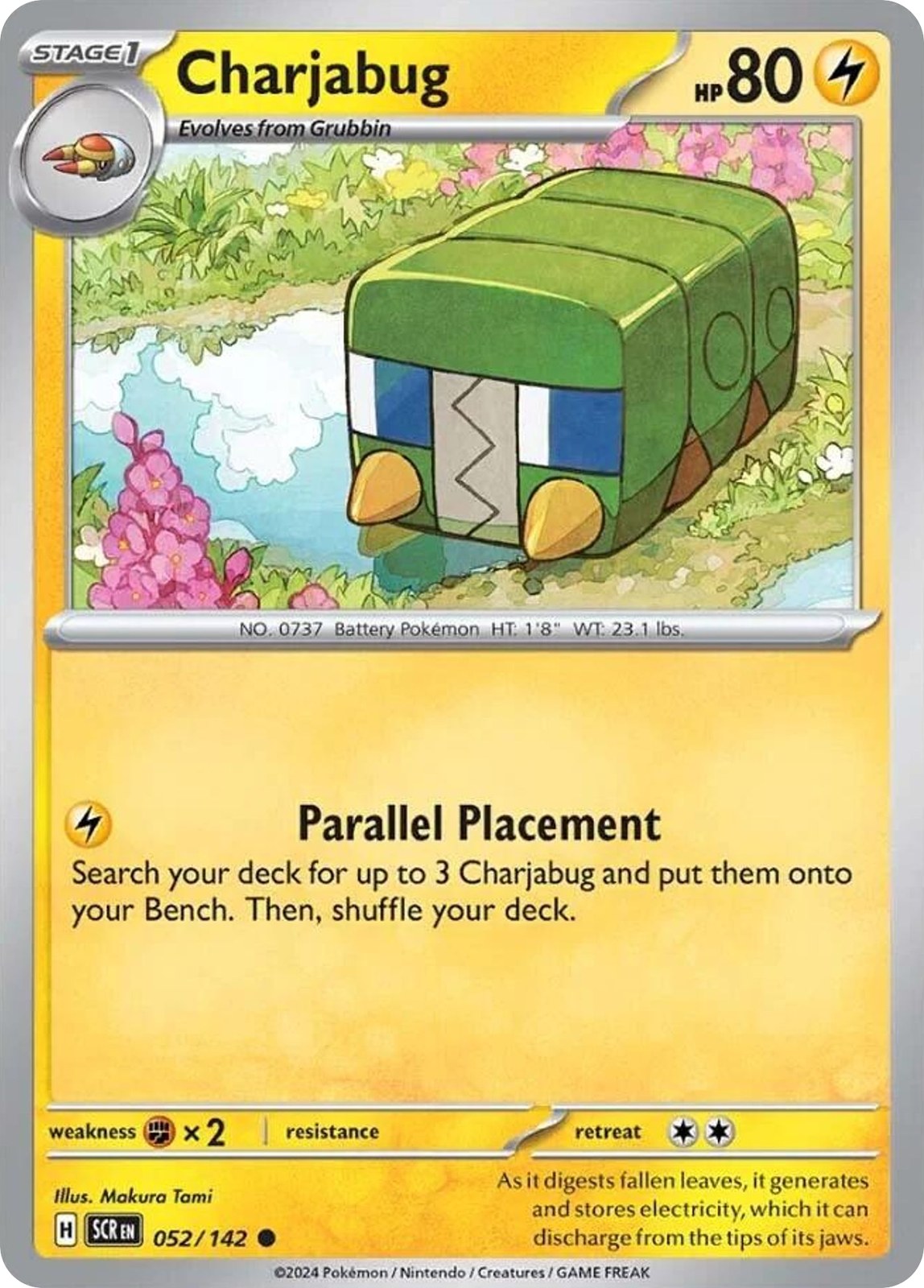 Charjabug 52/142 Common Stellar Crown