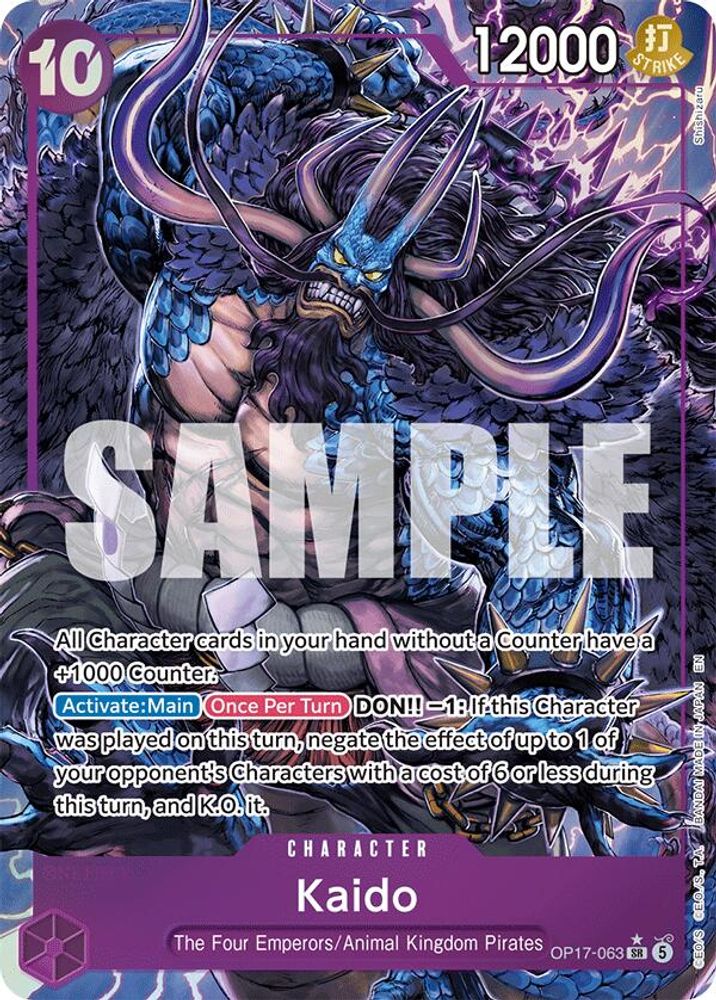 Kaido (063) (Alternate Art) OP17-063