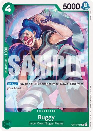 Buggy (031) OP16-031 Uncommon The Time of Battle