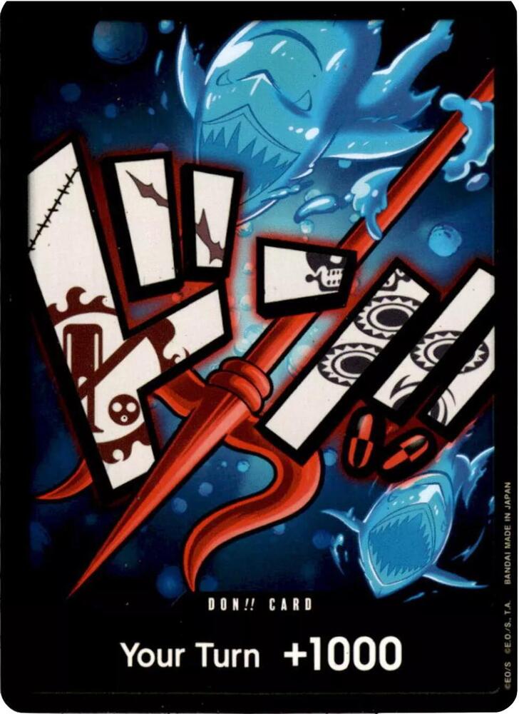 DON!! Card (Hody Jones) DON!! Premium Booster -The Best