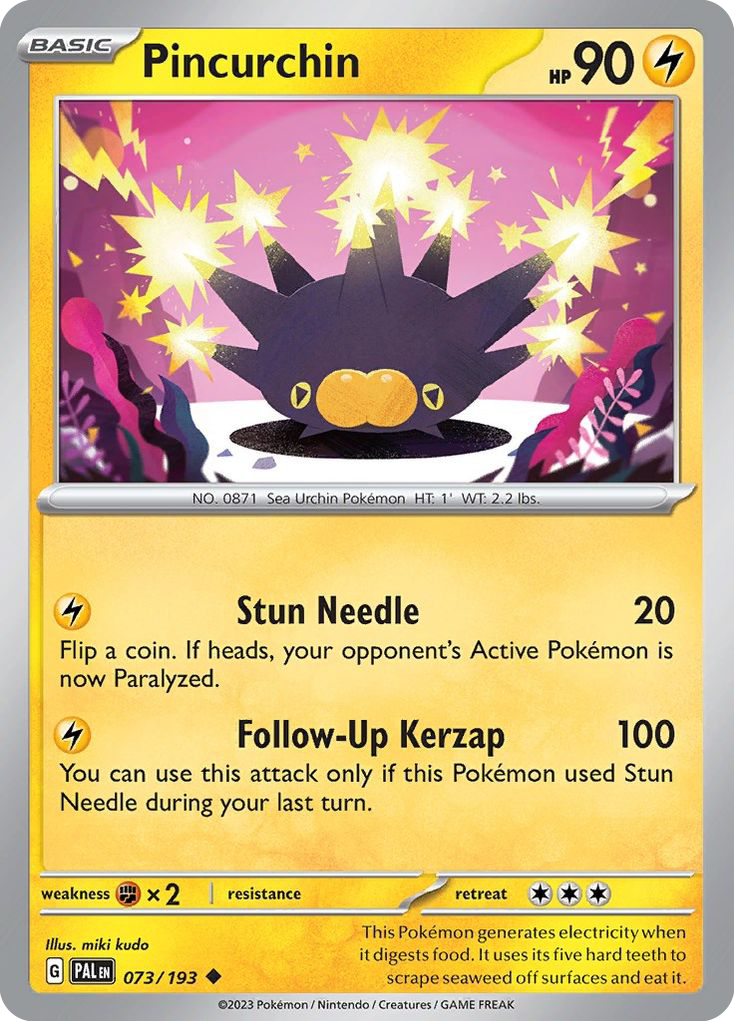 Pincurchin 073/193 Uncommon Paldea Evolved