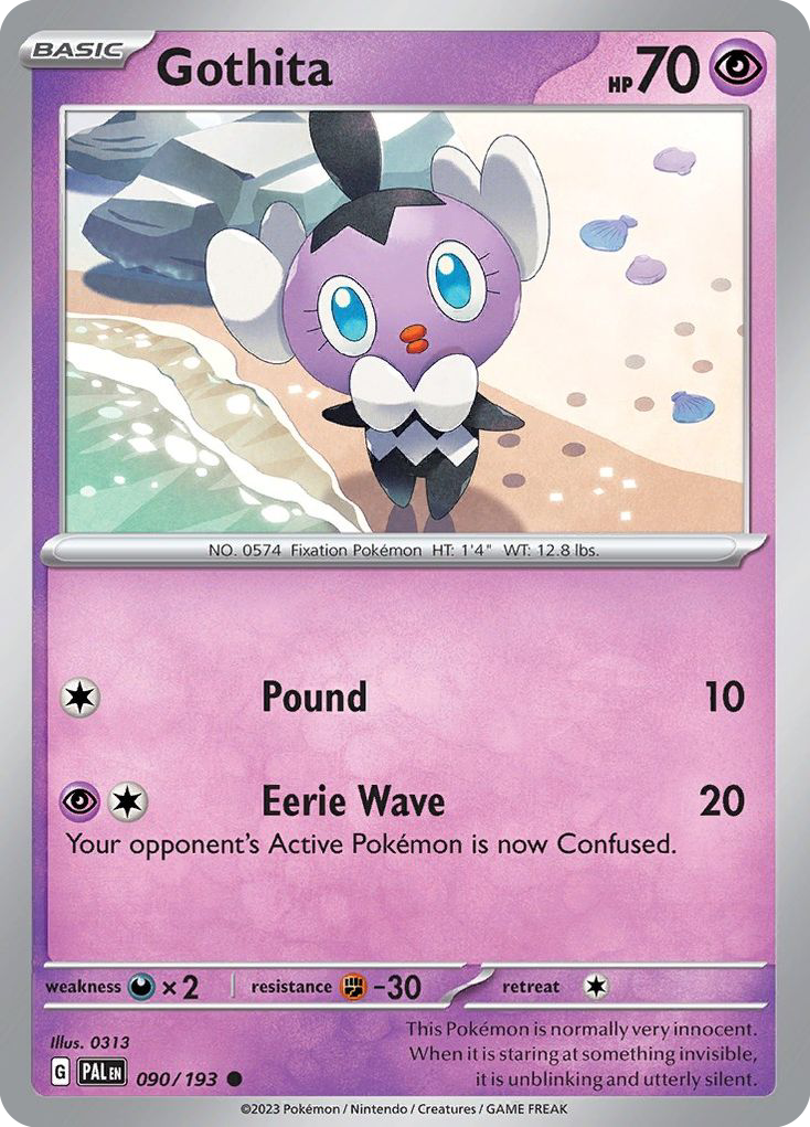 Gothita 090/193 Common Paldea Evolved