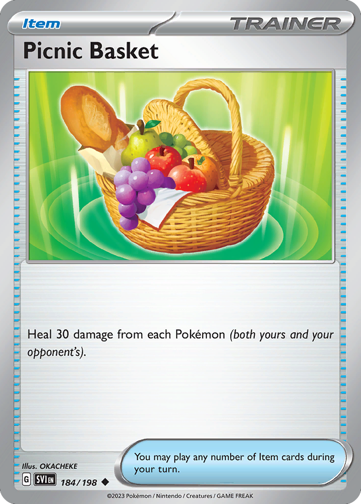 Picnic Basket 184/198 Uncommon Scarlet & Violet