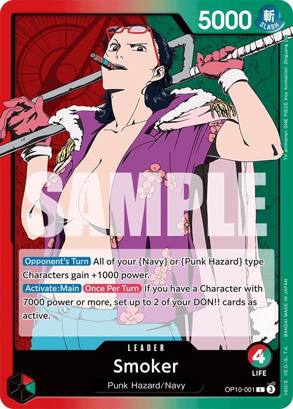 Smoker (001) OP10-001 Leader Royal Blood
