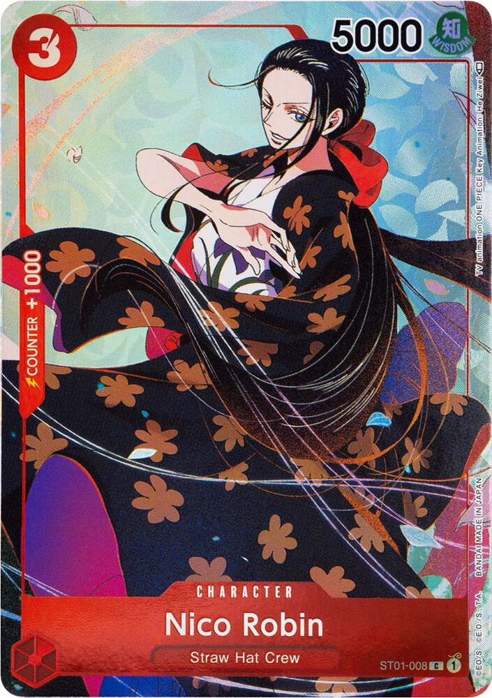 Nico Robin (Gift Collection 2023) ST01-008 Promotion Cards Foil