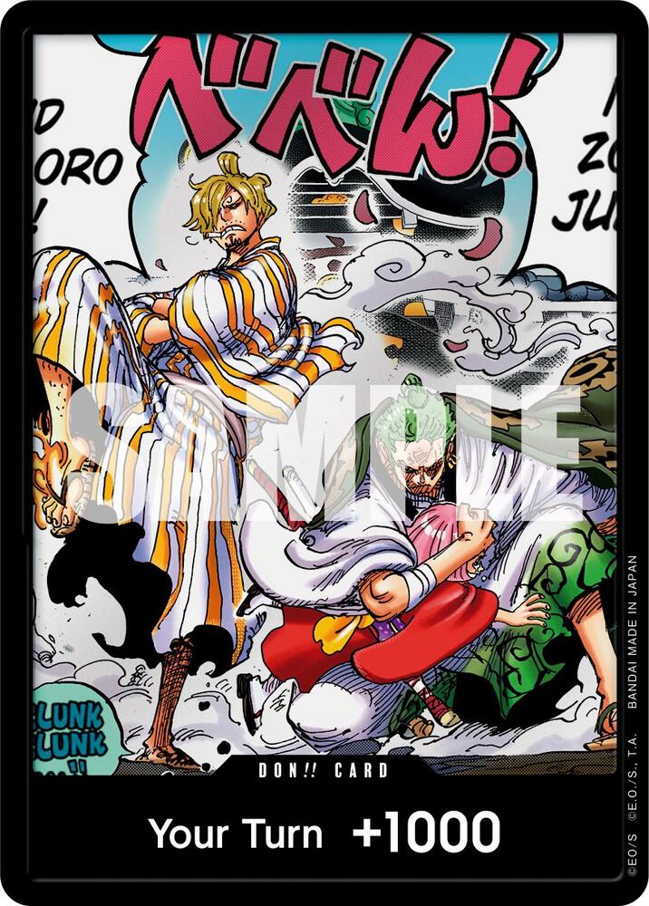 DON!! Card (Alternate Art) (Wings of the Captain) Foil
