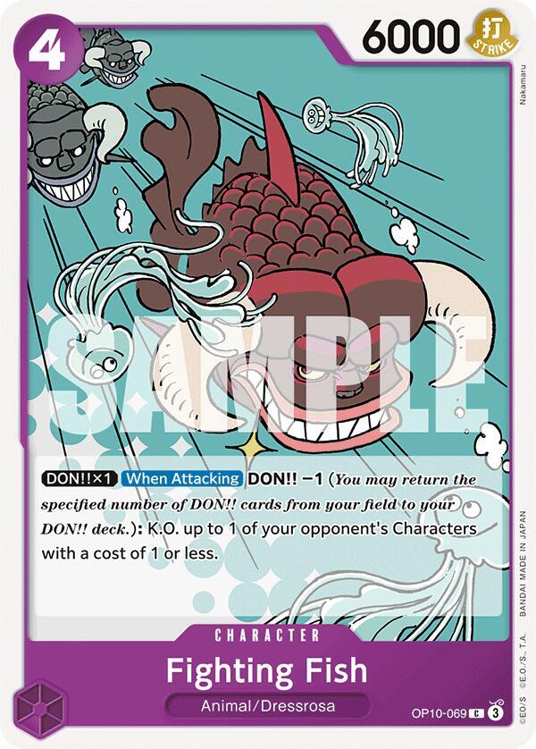 Fighting Fish OP10-069