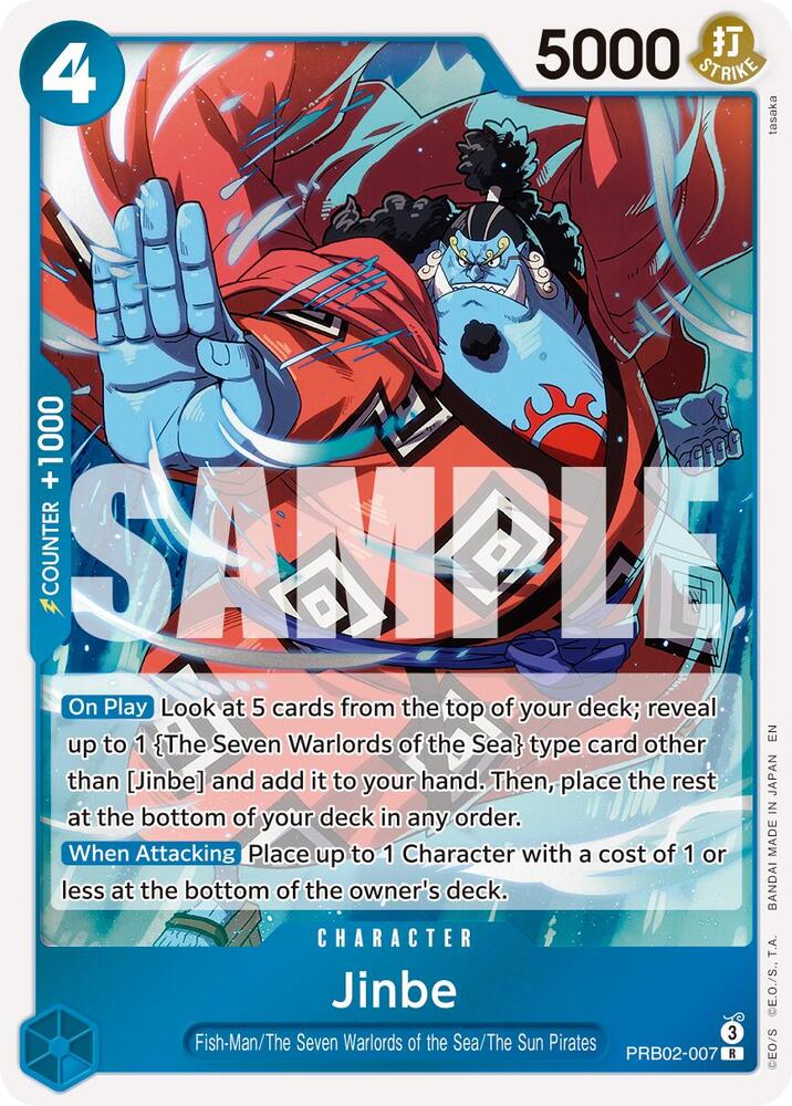 Jinbe PRB02-007 Rare Premium Booster -The Best- Vol. 2