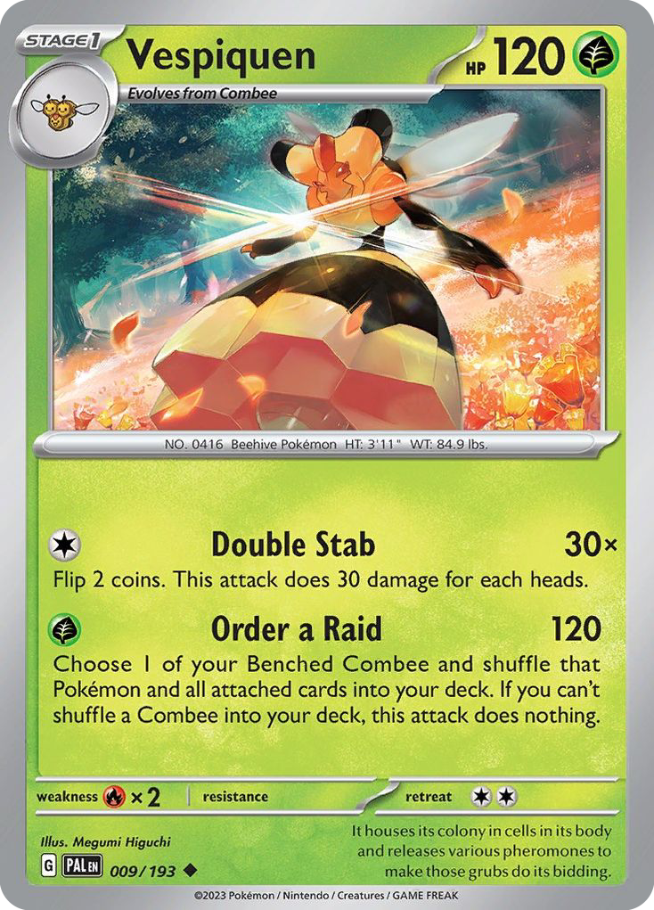 Vespiquen 009/193 Uncommon Paldea Evolved