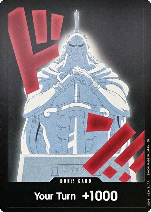 DON!! Card (Kyros) DON!! Premium Booster -The Best- Vol. 2