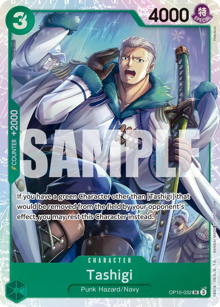 Tashigi (Reprint) OP10-032 Premium Booster -The Best- Vol. 2