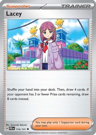 Lacey 114/131 Uncommon Prismatic Evolutions