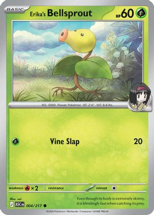 Erika's Bellsprout 004/217 Common Ascended Heroes