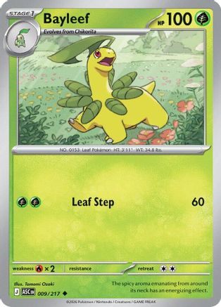 Bayleef 009/217 Uncommon Ascended Heroes