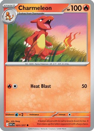 Charmeleon 021/217 Uncommon Ascended Heroes