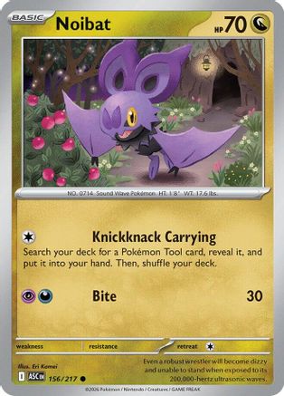 Noibat 156/217 Common Ascended Heroes