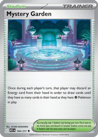 Mystery Garden 194/217 Uncommon Ascended Heroes