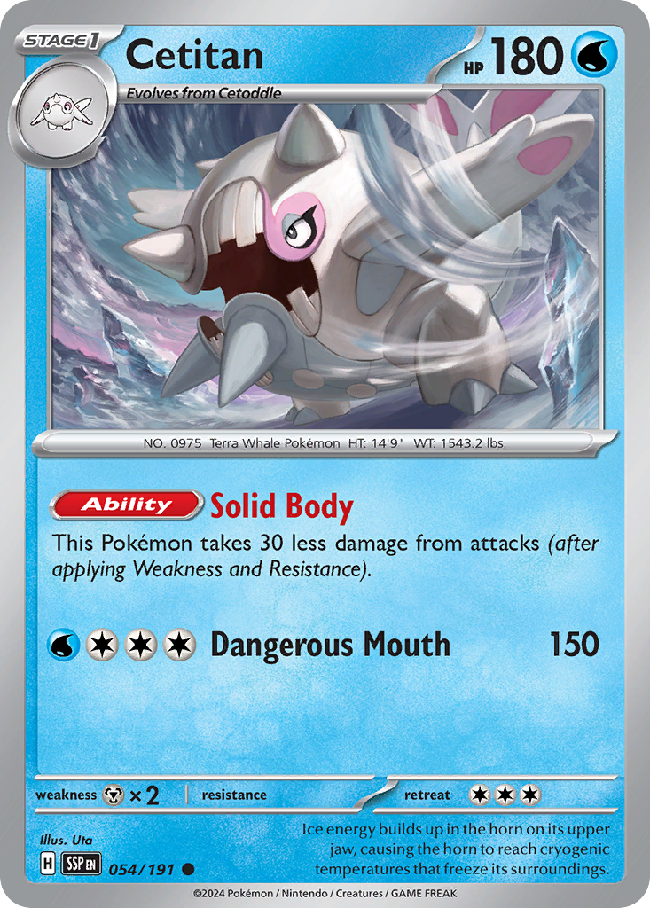 Cetitan 054/191 Common Surging Sparks