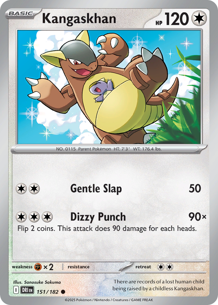 Kangaskhan 151/182 Common Destined Rivals