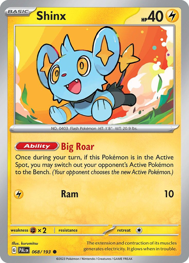 Shinx 068/193 Common Paldea Evolved