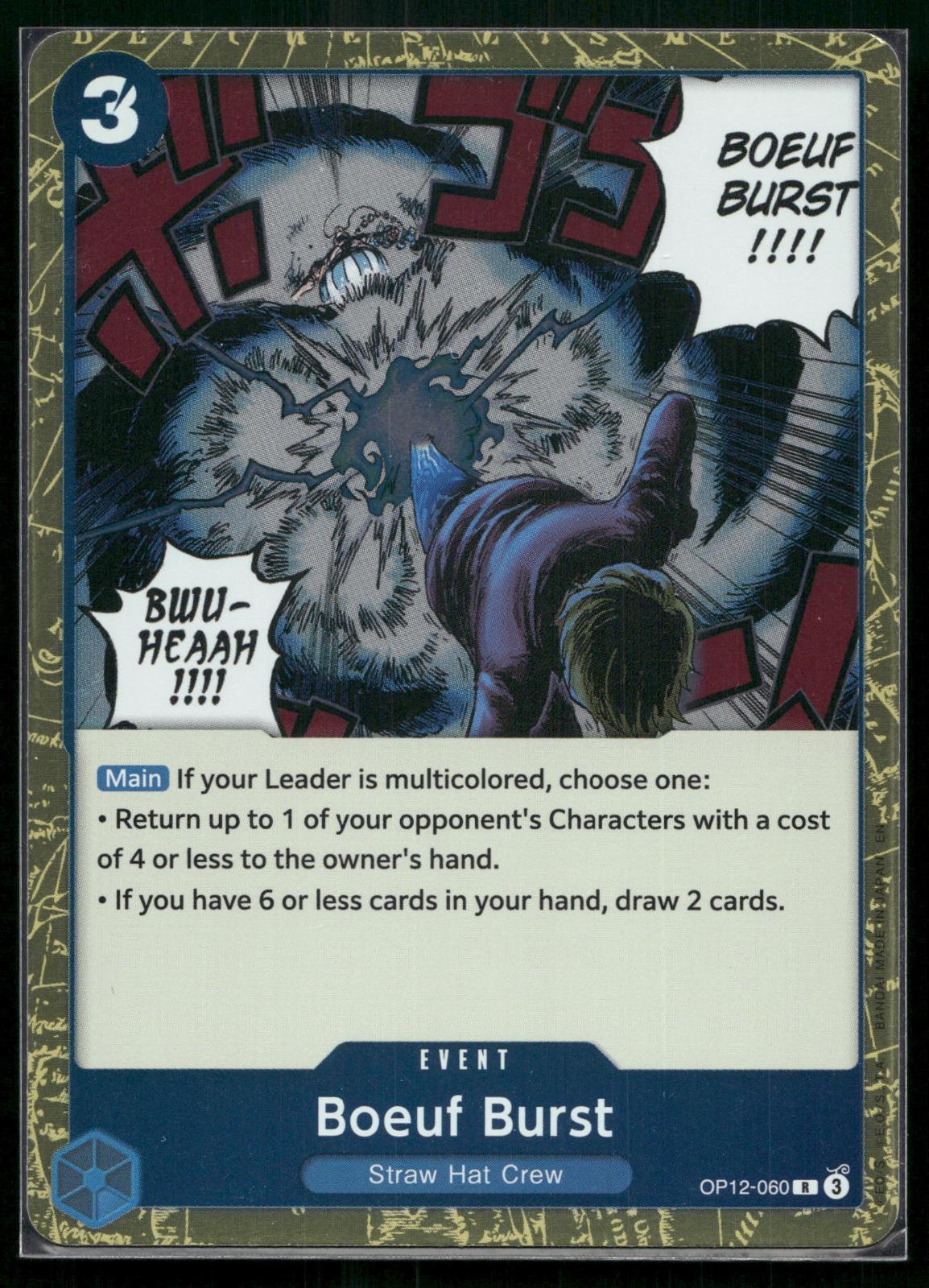 Boeuf Burst OP12-060